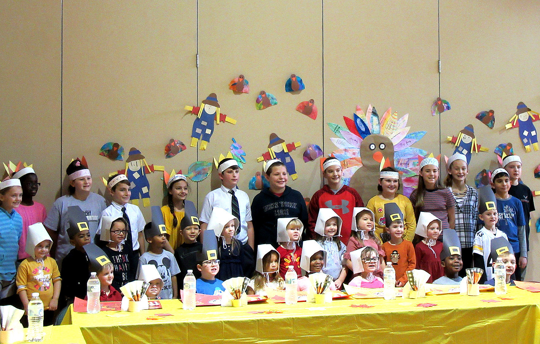 Epiphany School buddies celebrate Thanksgiving